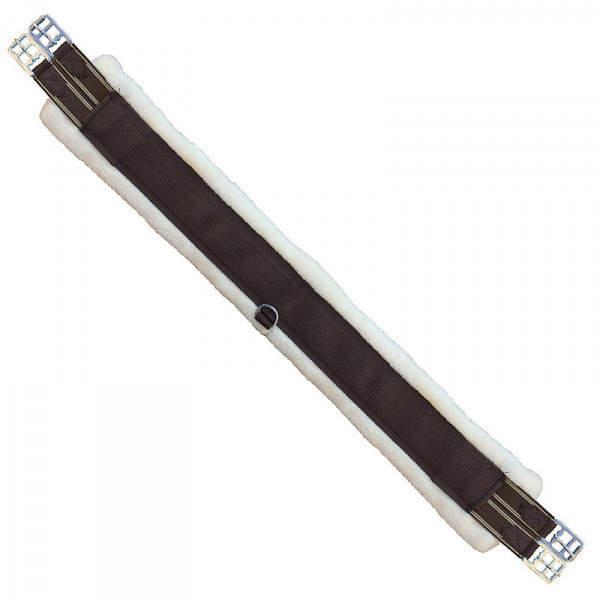 Euroriding Sattelgurt Yves, Langgurt Teddyfleece