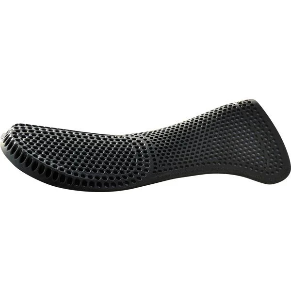 ACAVALLO Gel-Pad, hinten erhöht, black (onesize)