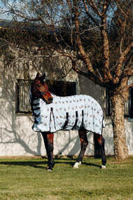 Horze Pony Defender Fliegendecke Fly mit festem Halsteil