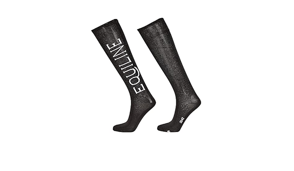 Equiline Socken Black Glitter