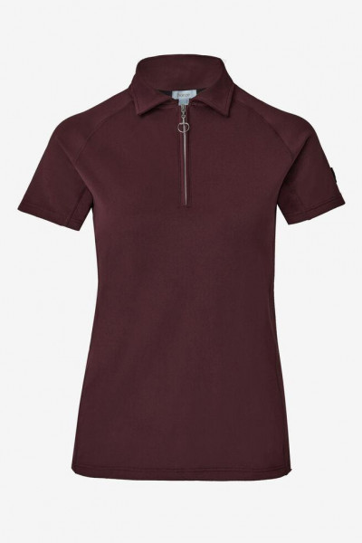 Horze Tiana Damen Poloshirt mit kurzen Ärmeln