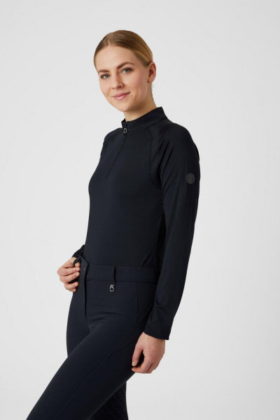 Horze Mia Damen Trainingsshirt mit kurzen Ärmeln und Mesh-Einsätzen