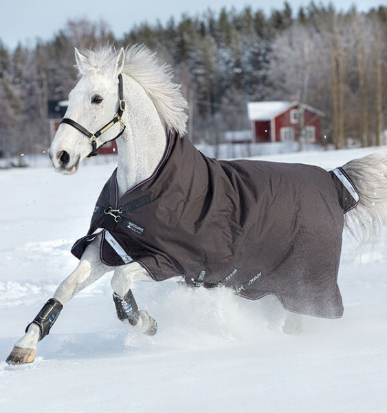 Horseware Amigo Bravo 12 T/O lite 0g Excalibur/Plum, White & Silver
