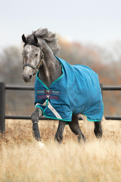 Horseware Rhino Original Turnout Lite 0g Navy/Aqua