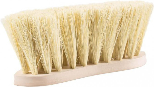 Horze Bürste mit Holzrücken natürl. Borsten