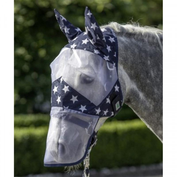 Euroriding Fliegenmaske Blue Stars