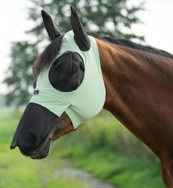 HKM Fliegenmaske Elastic mit Nüsternschutz