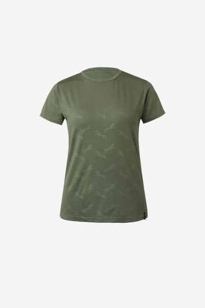 Horze Nina Damen Funktionsshirt mit Pferdeprint