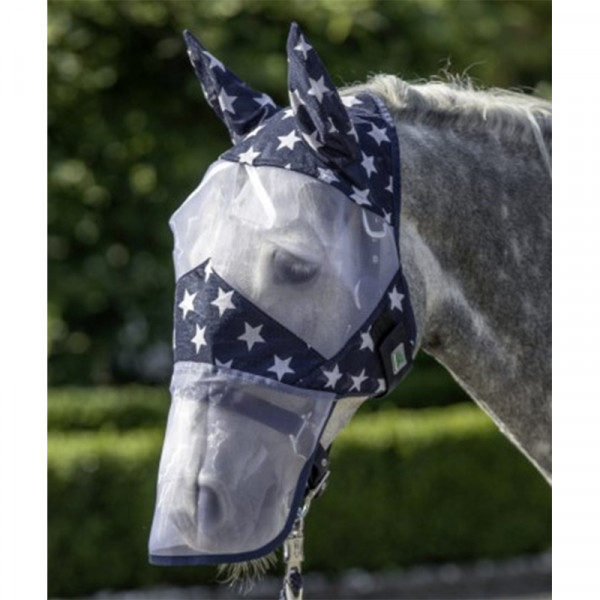 Euroriding Fliegenmaske Blue Stars