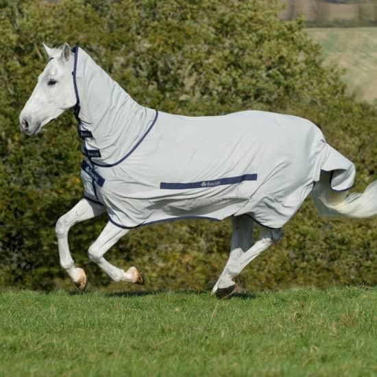 Bucas Ekzemerdecke Sweet-itch in silver/navy