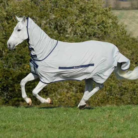 Bucas Ekzemerdecke Sweet-itch in silver/navy