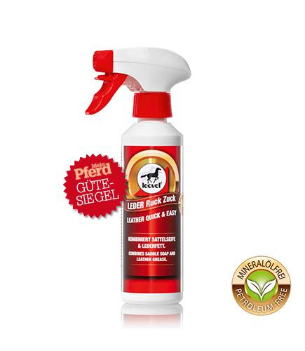 Leovet Leder Ruck Zuck Lederseife und Lederfett Kombi 250 ml