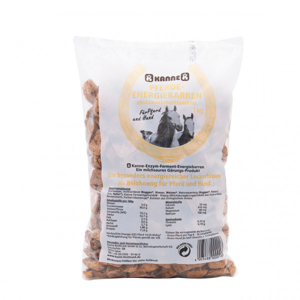 Kanne Energiebarren 1kg Beutel