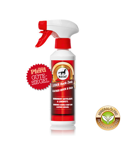Leovet Leder Ruck Zuck Lederseife und Lederfett Kombi 250 ml