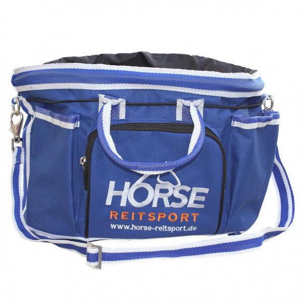 Horse Reitsport Putztasche blau