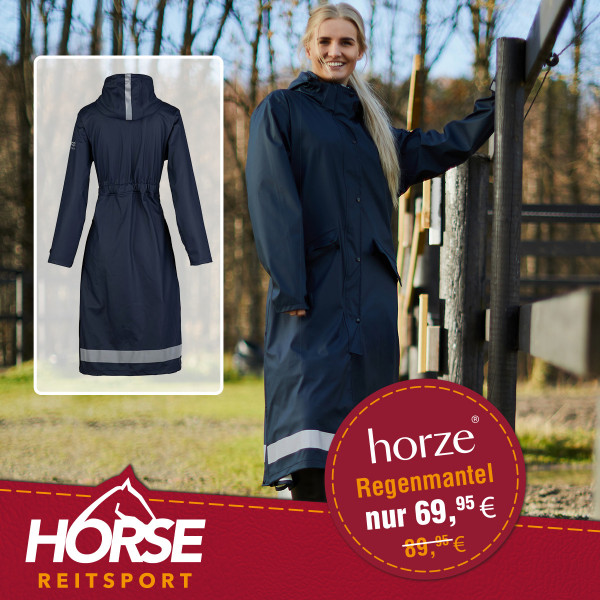 Horze Hazel Langer Damen-Regenmantel