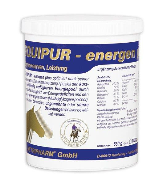 Vetripharm EQUIPUR - energen plus 850g